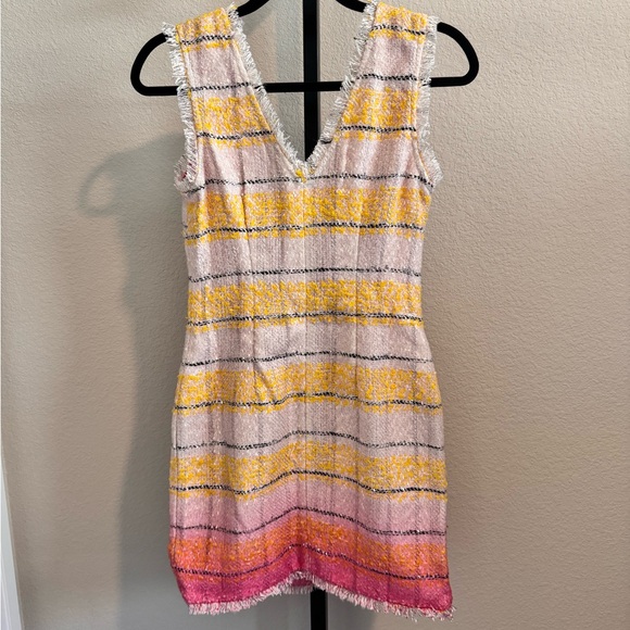 NWOT ANTRO Maeve Multicolor Tweed Mini Dress - Picture 8 of 13